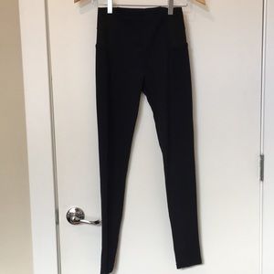 Zara Basic navy leggings